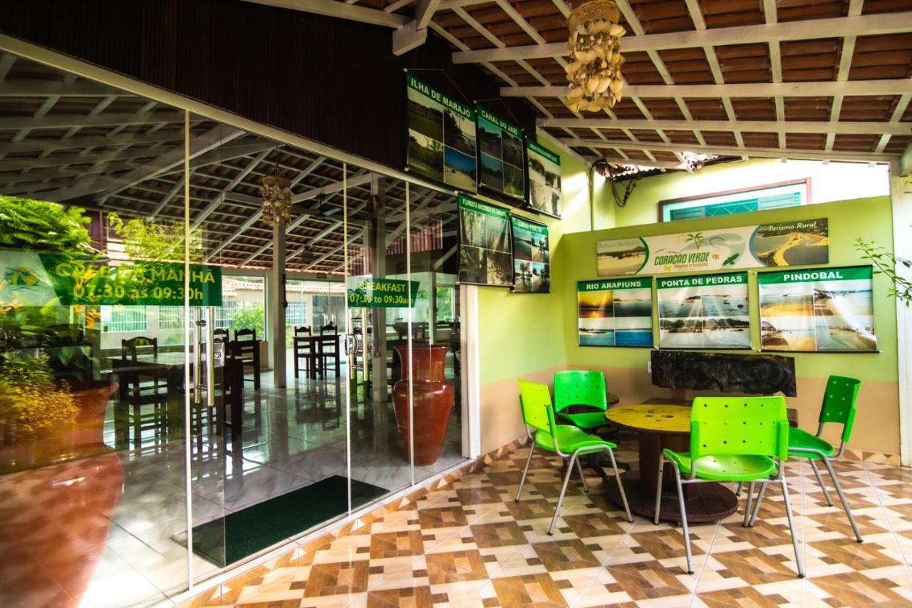 Hostel Coracao Verde Alter do Chao Bagian luar foto
